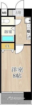 新梅田プライムの物件間取画像